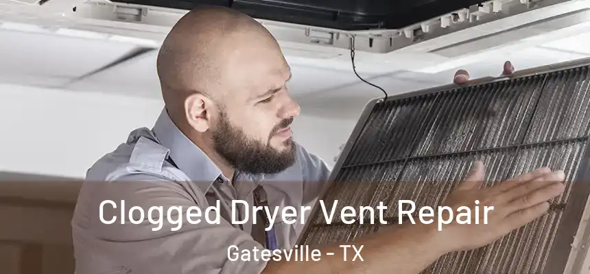  Clogged Dryer Vent Repair Gatesville - TX